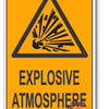 Explosive Atmosphere Warning Sign